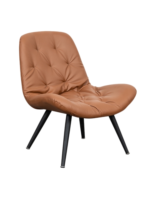 Cozy-Brown leisure chair with pu cover