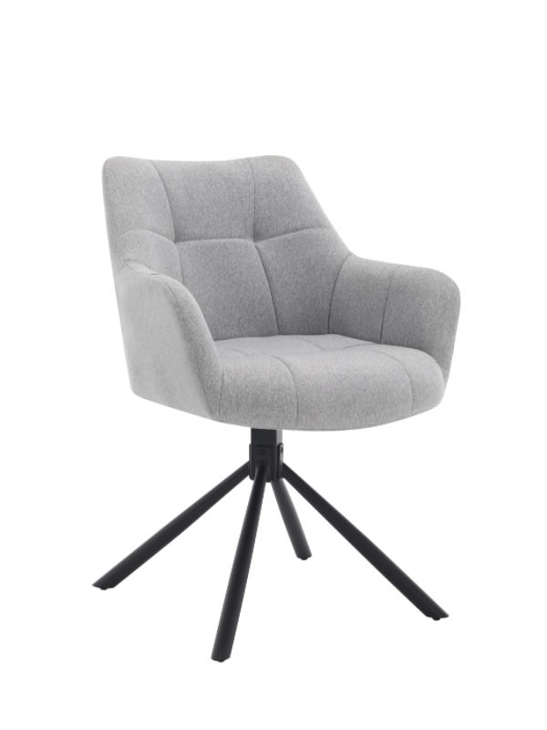 Chair Carlin with 180 degree swivel function